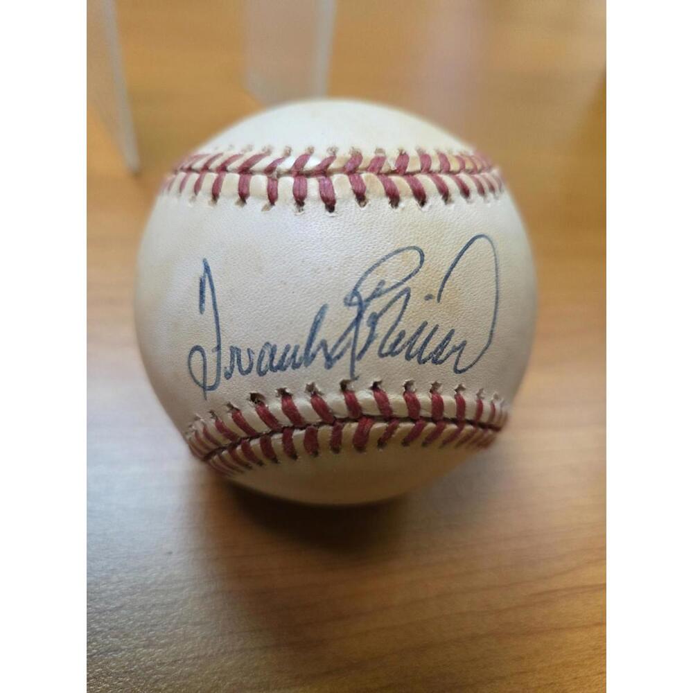 Frank Robinson Autographed Official NL Ball With Safe Pass - Picture 1 of 3